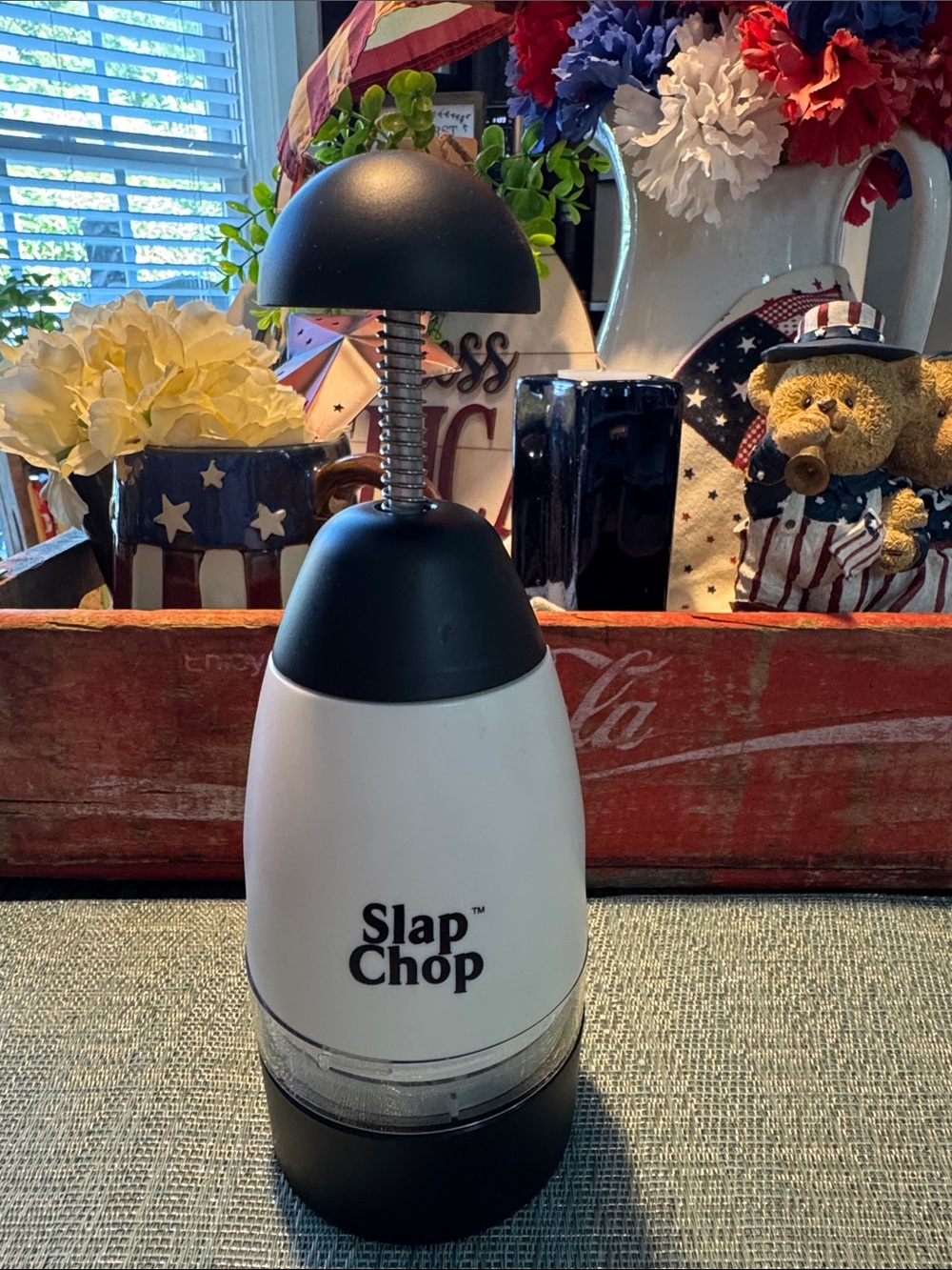 Slap Chop Slicer with Stainless Steel Blades